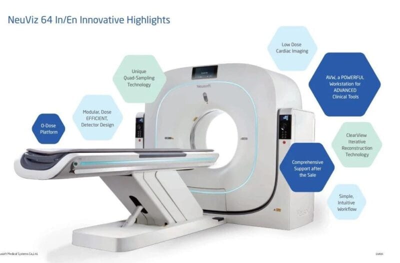 Hệ thống chụp CT 64 lát - Neuviz 64 In - Neusoft Medical Systems